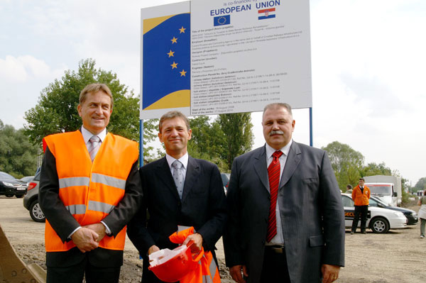 2008.09.24. -  Otvaranje radova na obnovi željezničke pruge Vinkovci - Tovarnik - državna granica
